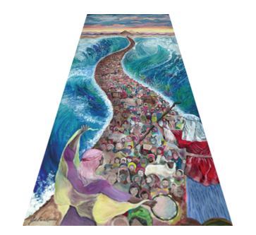 Splitting of the Sea Table Runner